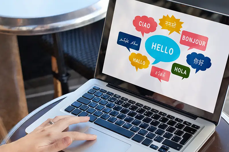 Multiple languages on computer