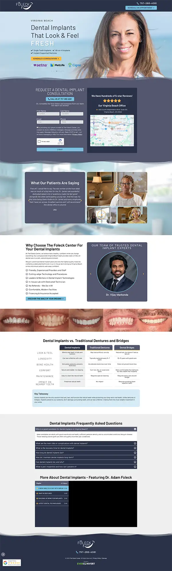 PPC landing page example
