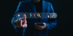 Google Business Profile Optimization SEO Concept