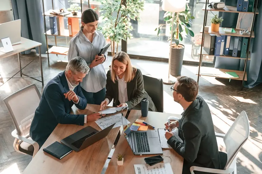 EverConvert marketing experts planning successful Google Ads PPC campaign strategy showing upward trending results for law firm client