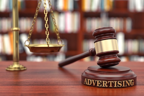 Legal Advertising Concept