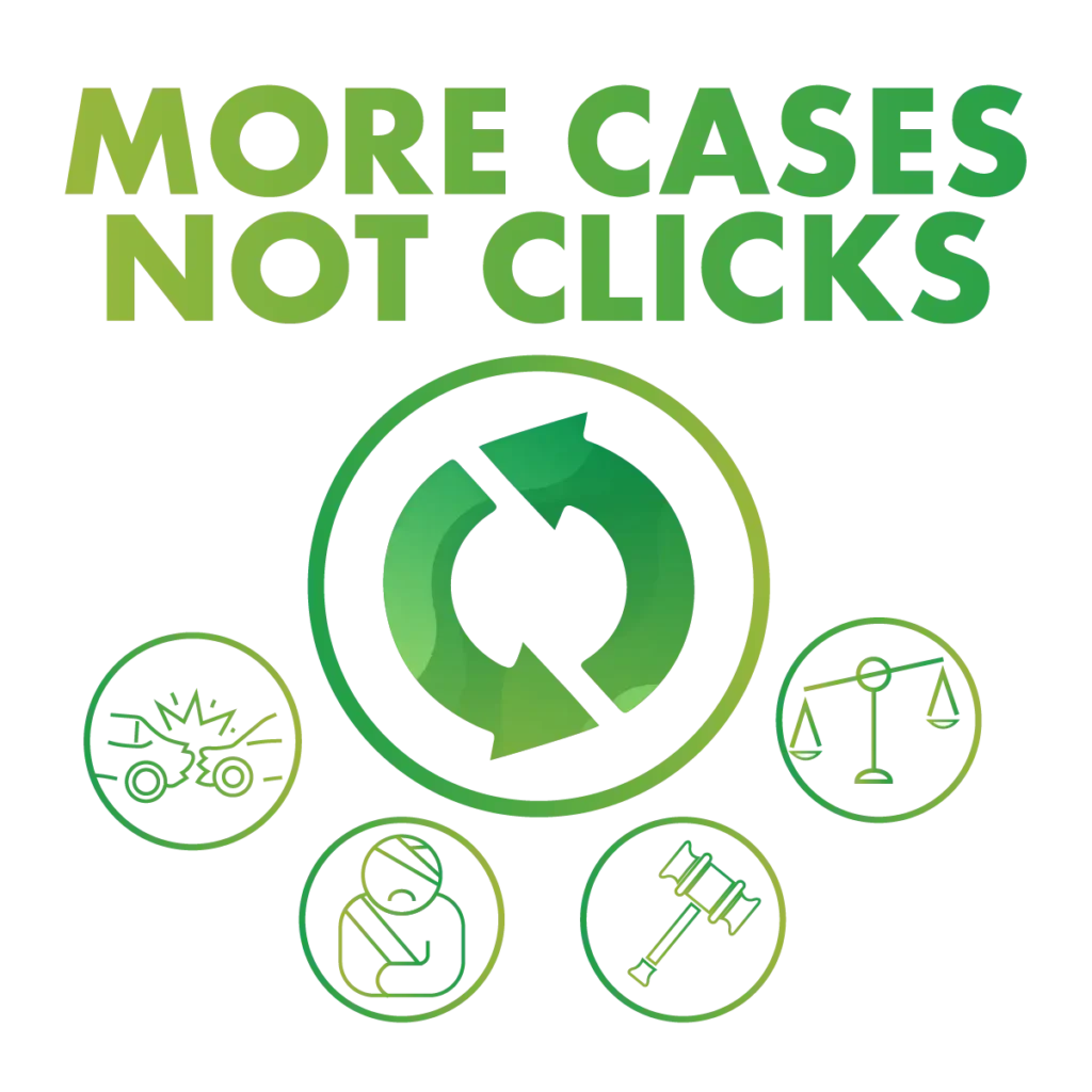 More personal injury cases, not clicks