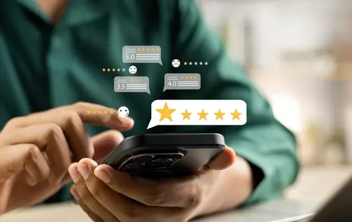 Online Review Concept