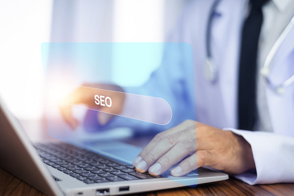 Local SEO for medical practices and doctors concept